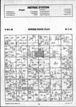 Spring Rock T81N-R1E, Clinton County 1990 Published by Farm and Home Publishers, LTD